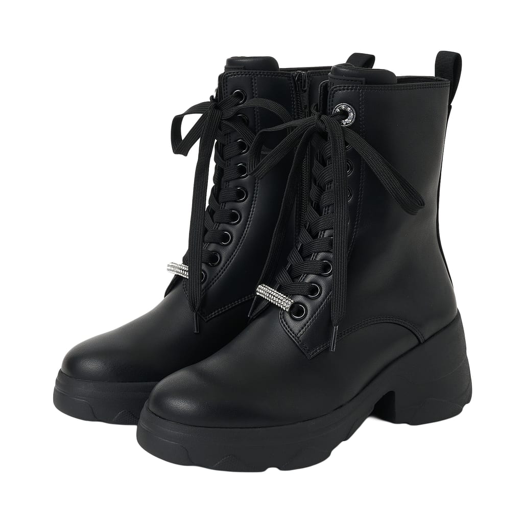 【美品】DIANA　ショートブーツ ダイアナ DIANA ショートブーツ （黒カーフ） - ファッション