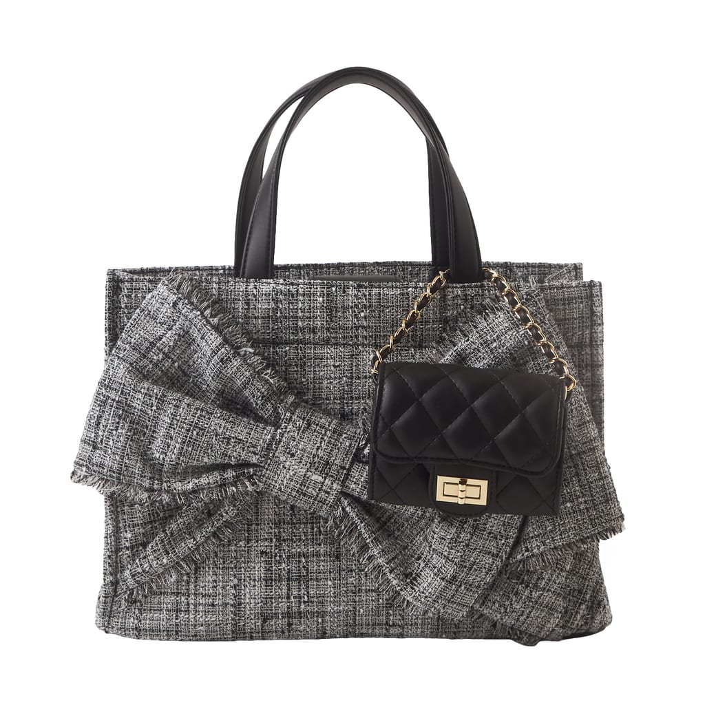 DIANA ミニBAGチャーム付き♪ビッグリボントートBAG 新品未使用品 靴・バッグのダイアナ通販サイト ｜ KB6132: バッグ 【dianashoes.com】