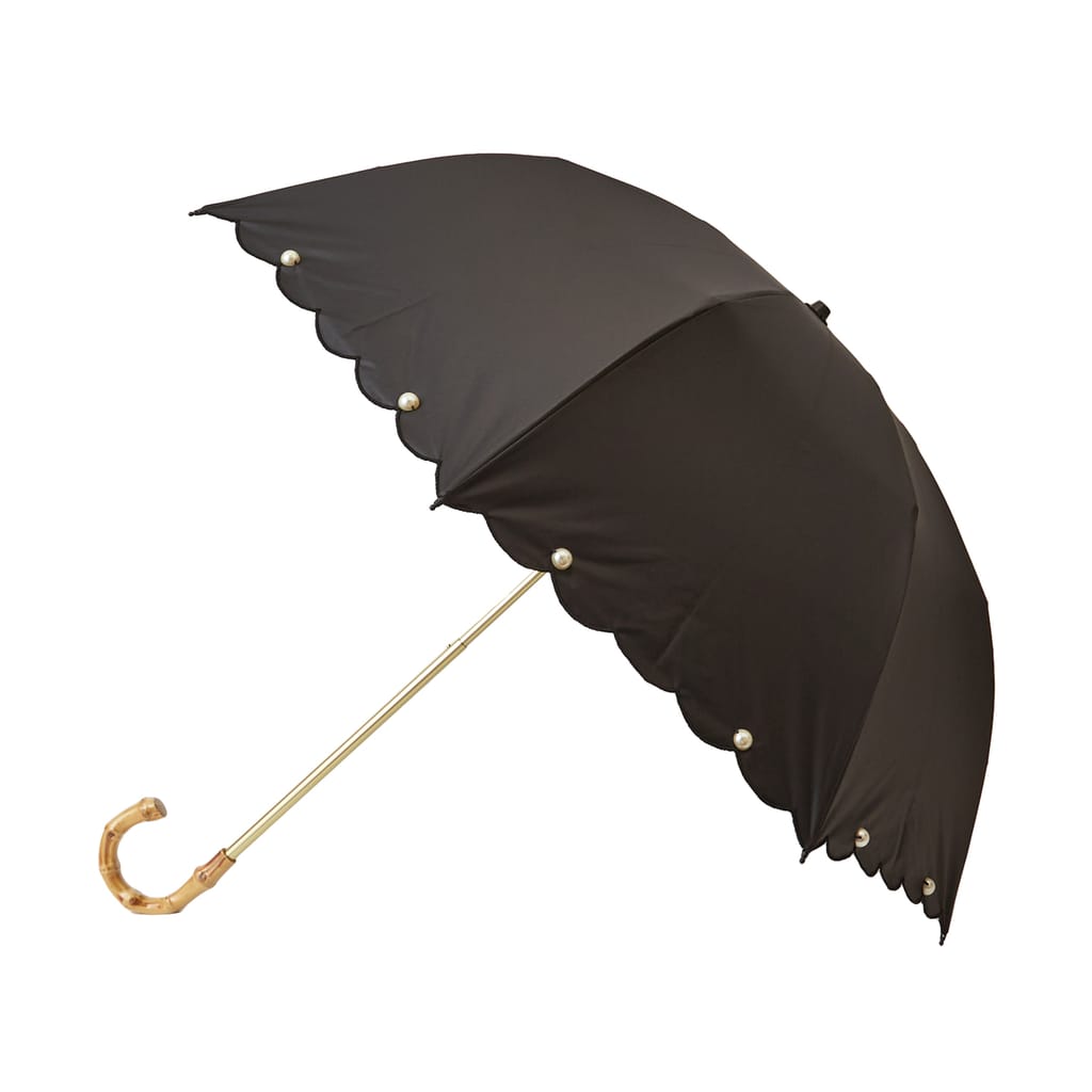 完売 新品 未使用✨DIANA❤️パール飾り バンブーハンドル 晴雨兼用折り畳み傘 靴・バッグのダイアナ通販サイト ｜ KJUM011: アザーアイテム
