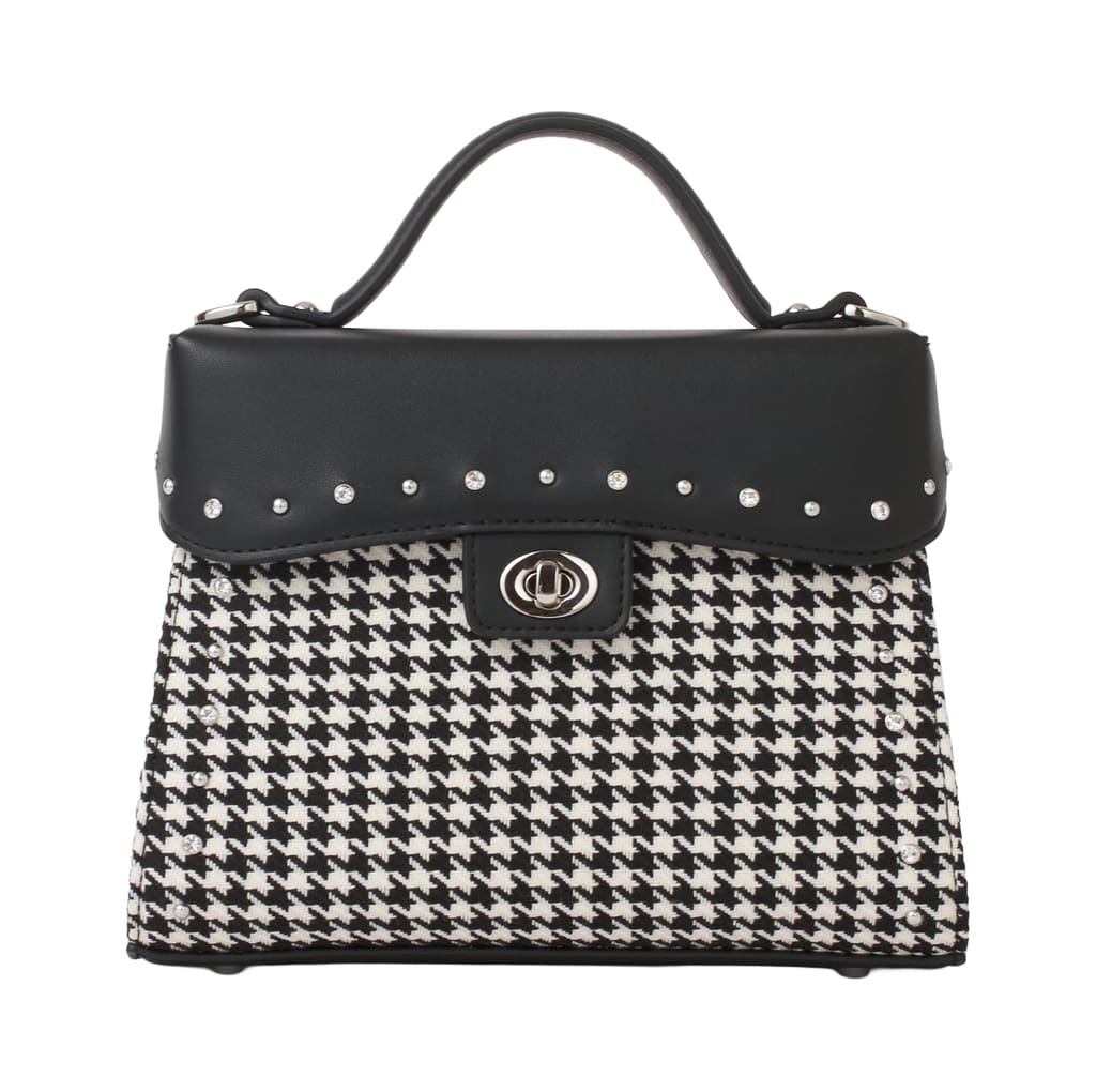 DIANA スタッズ付きハンドバッグ ホワイト DIANA スタッズ付きハンドバッグ ホワイト 884249a.jpg